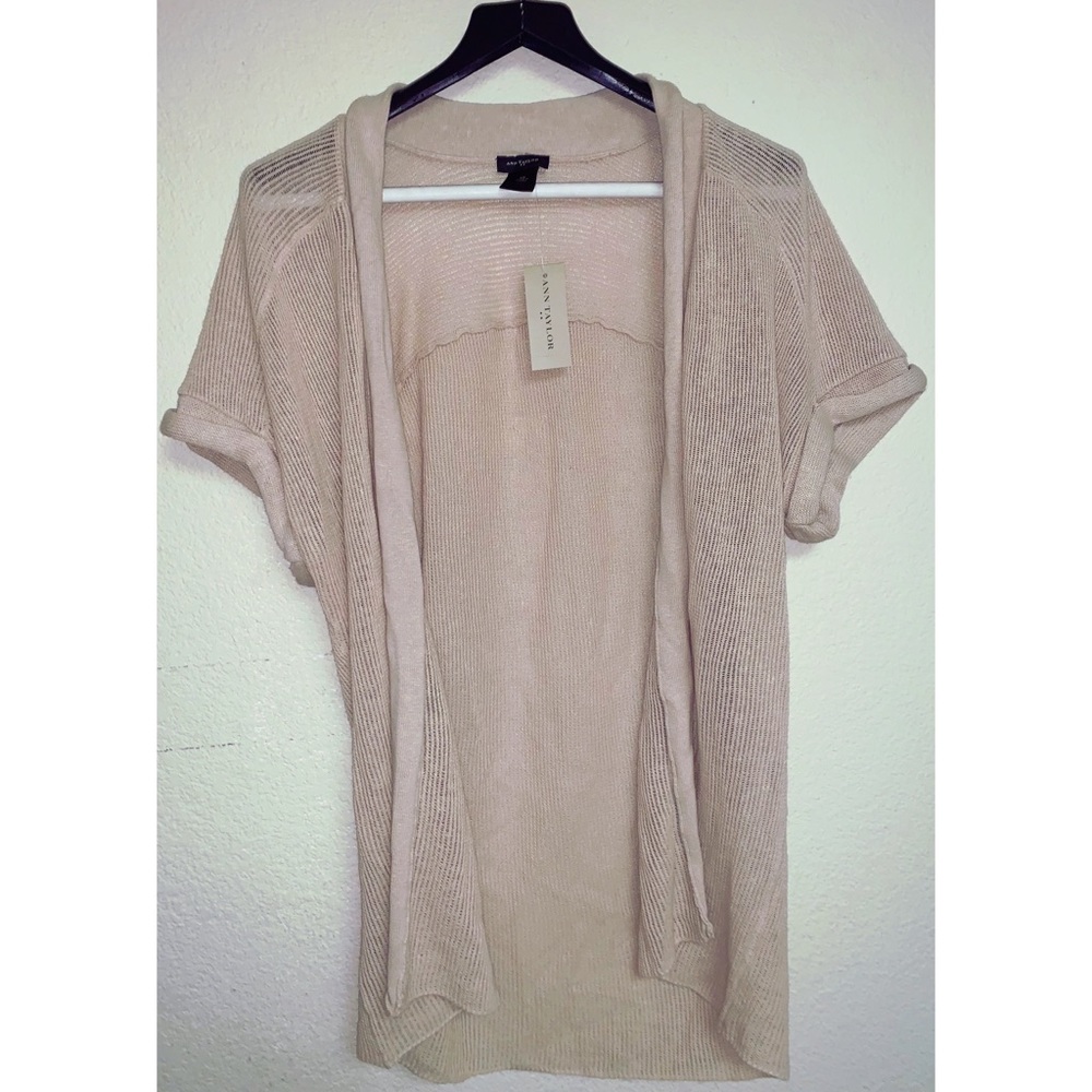 *NWT* Ann Taylor LOFT Black Label Shawl Cardigan